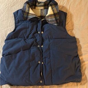 Penfield Reversible Goose Down/Feather Vest - Made In The USA